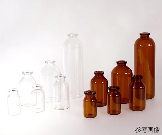4-4010-01 Steri-Vial (Rubber Plug, with Cap) Amber 5mL 10 Pcs SB-5B-BFA