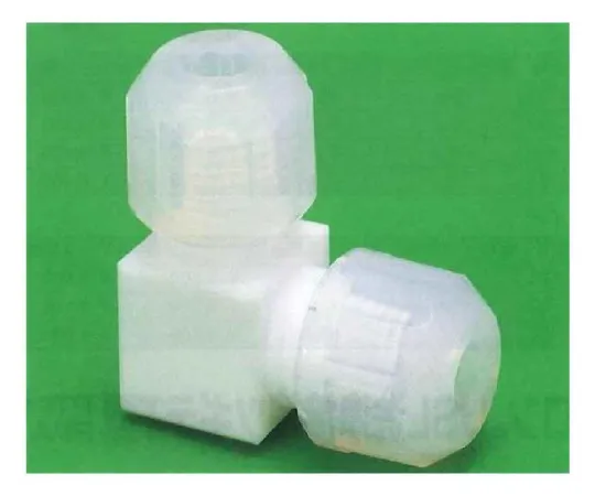 62-7074-64　［Discontinued］USL-PTFE Cleaning high-pressure fittings Angle Type 6φ 00U-062-01　00U-062-01