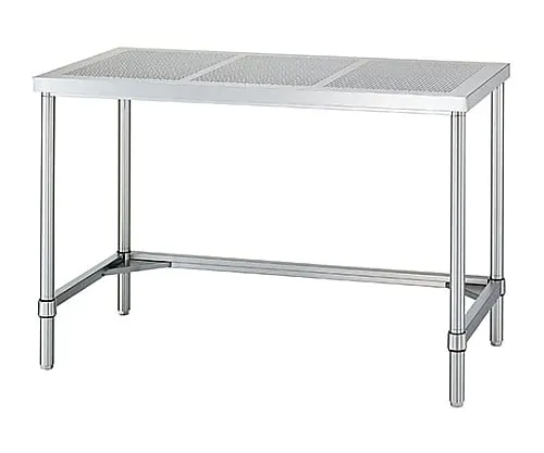 61-0009-99 Punching Workbench (Stainless Steel (SUS430)), 3-Way Frame Specification) 900 x 600 x 800 PAT-9060