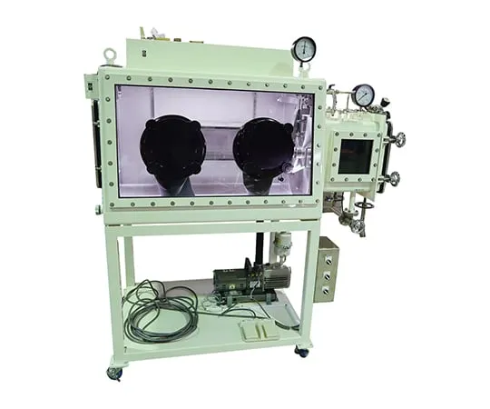 4-1178-01 Glove box vacuum type G-10N-MV-AV