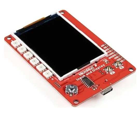67-0423-19 SparkFun MicroMod Input and Display Carrier Board DEV-16985