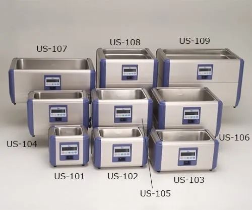 61-0083-81　［Discontinued］Ultrasonic Cleaner 230 x 217 x 100mm Desktop Standard Type 100 Series　US-101