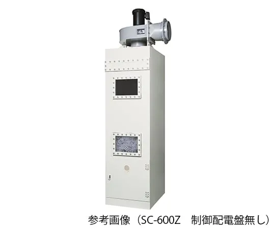 3-7896-01 Wet Scrubber (Indoor and upper fan mounting type) 15 m3/min without control switchboard SC-500Z