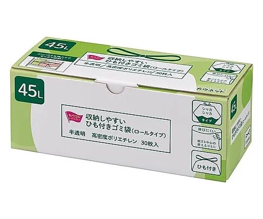 64-9365-47　［Discontinued］Trash bag roll with string 45 L　44140199