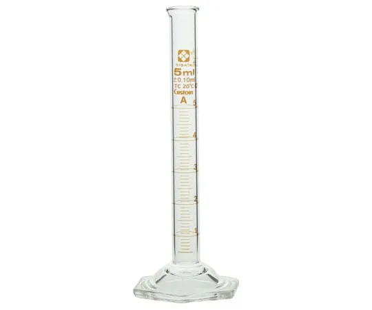 1-1959-01-57 Graduated Cylinder CustomA 5mL with Chinese Calibration Certificate 026500-5