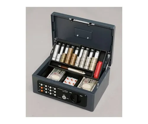 61-0450-70 Numeric Keypad Portable Cash Box B5SBX-B5T Dark Blue 558233SBX-B5T