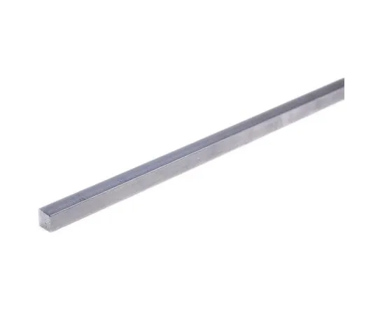63-4651-43 Key Steel Square Bar, 4mm W, 4mm H, 330mm L 681-508