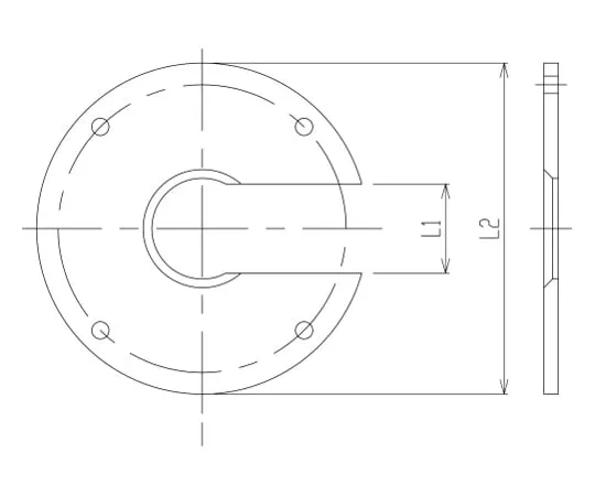 62-2107-11 Flange for Distillation Flask 3480-01