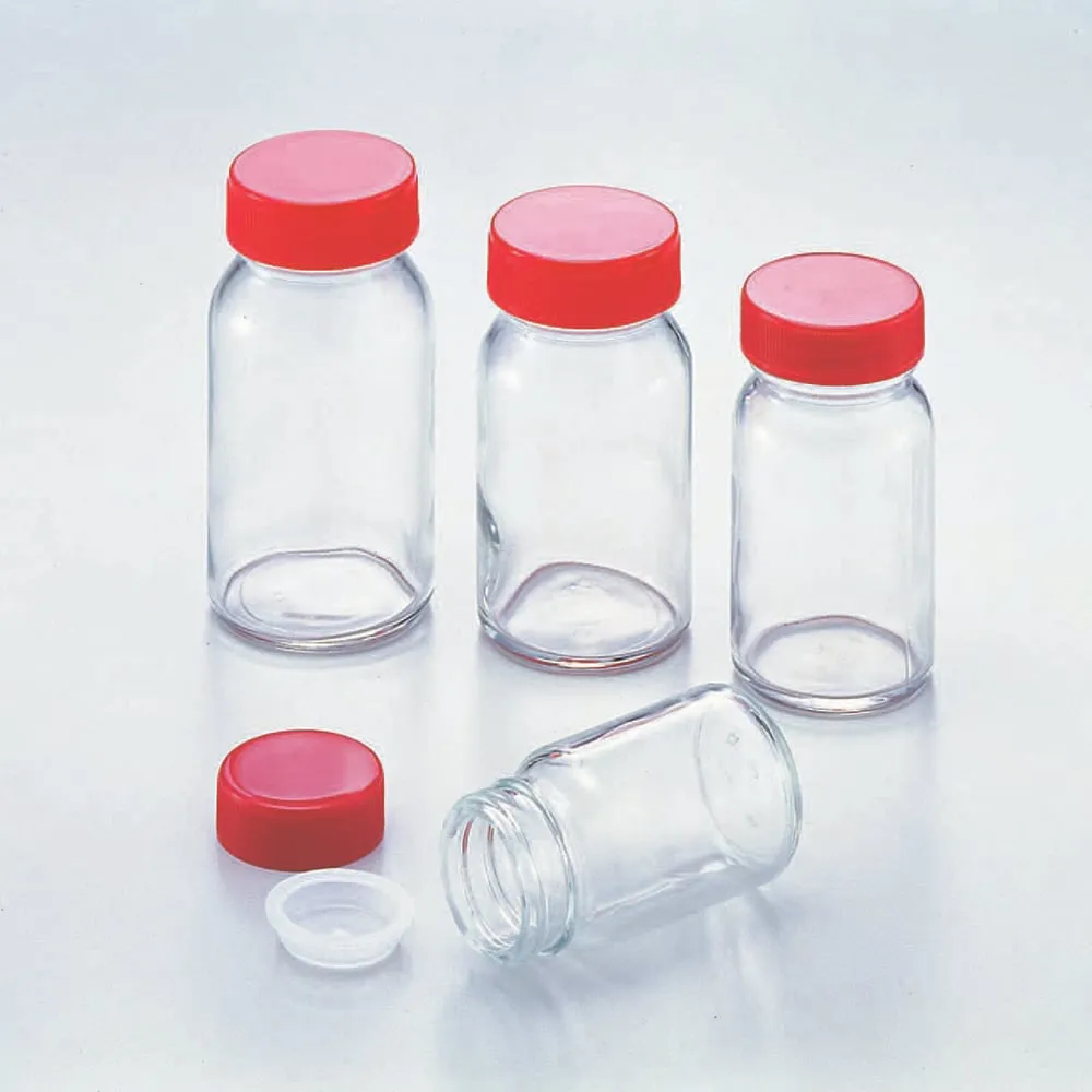 5-130-21 Standards Bottle (Wide-Mouth) Clear 14mL 100 Pcs No.1