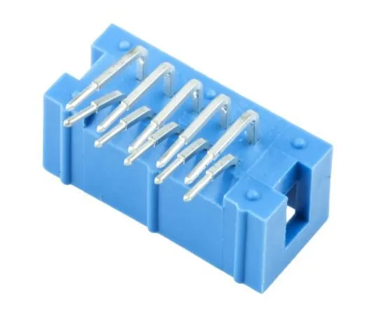 63-4628-16 Substrate Header 10 poles 2 rows right angle wire to substrate 2.54 mm amplifier latch 2-1761605-3