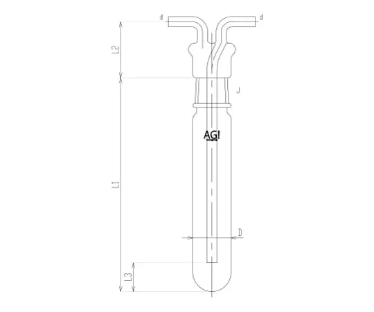 62-2116-64 Sliding Vacuum Trap Type II 4138-29200