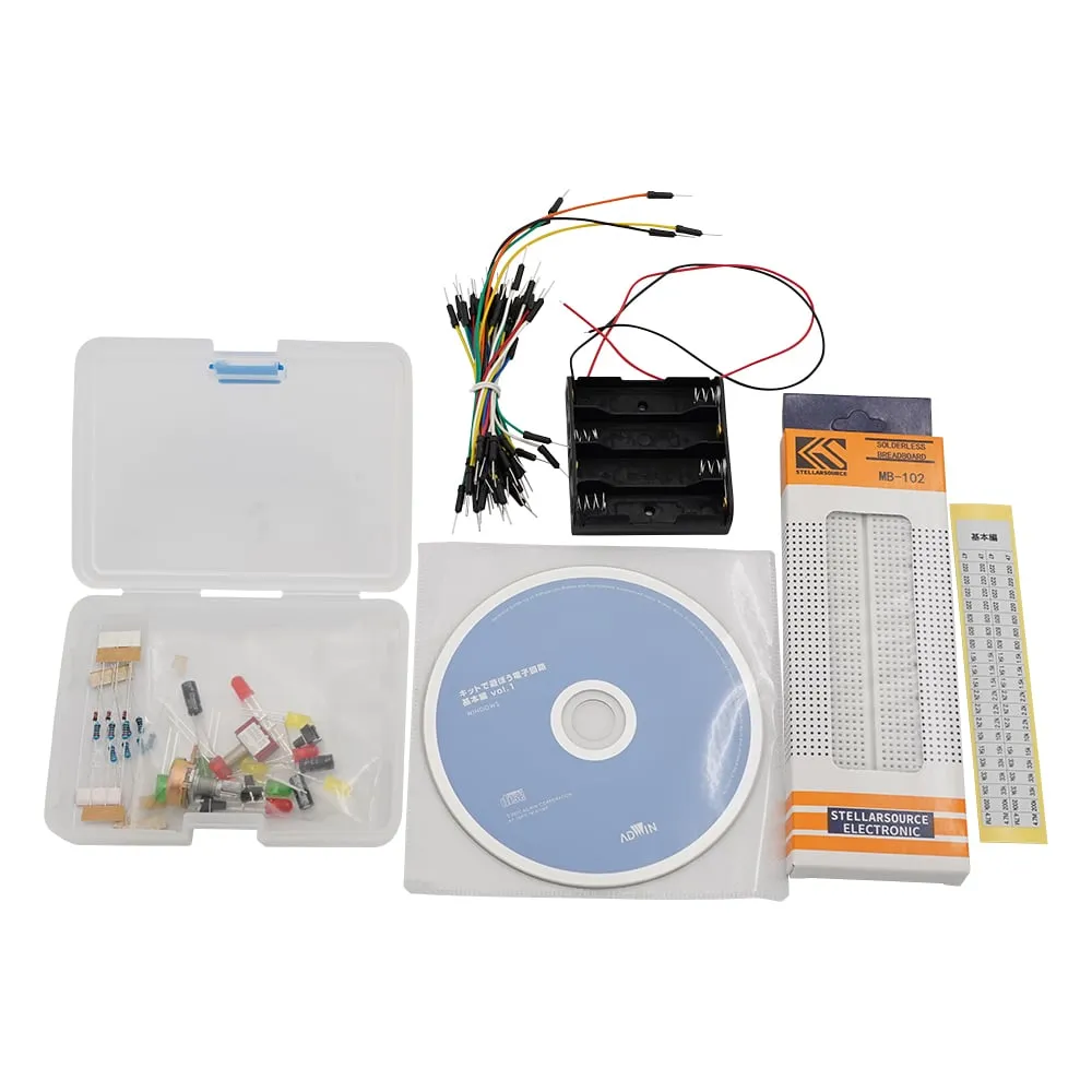 3-8810-01 Playing Kit Electronic Circuit (Electronic Circuit Learning Kit) Basic Edition vol.1 ECB-100T