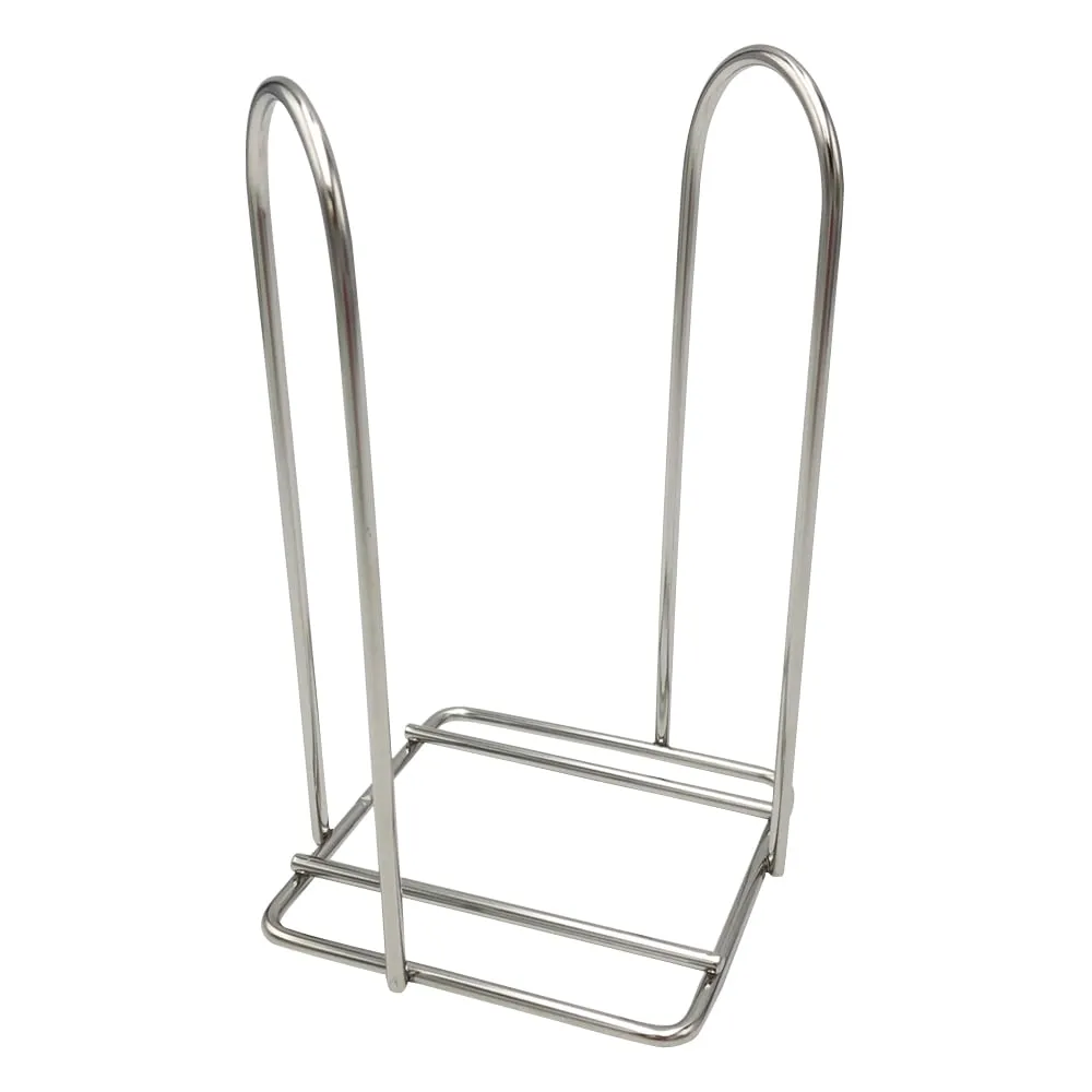 3-468-04 Stainless Steel Petri Dish Stand φ75, 6 Sheets Storage -