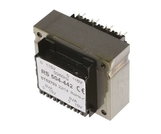 63-4636-63 15V ac 2 Output Through Hole PCB Transformer, 12VA 504-442