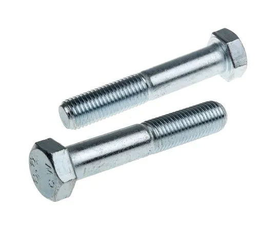 63-4599-31 Clear Passivated, Zinc Steel Hex Bolt, M16 x 90mm 279-931