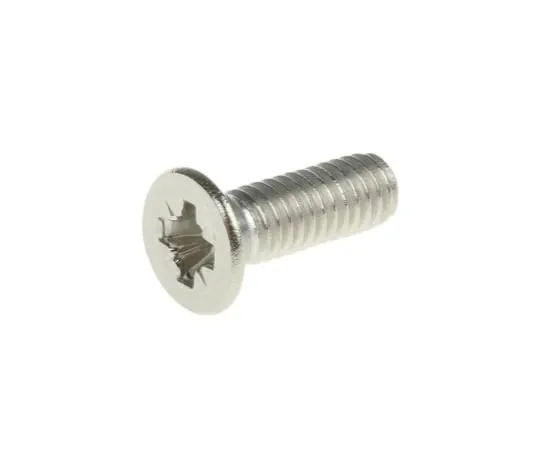 63-4640-33 RS PRO, M4 Countersunk Head, 12mm Stainless Steel Pozidriv A2 304 Plain 528-974