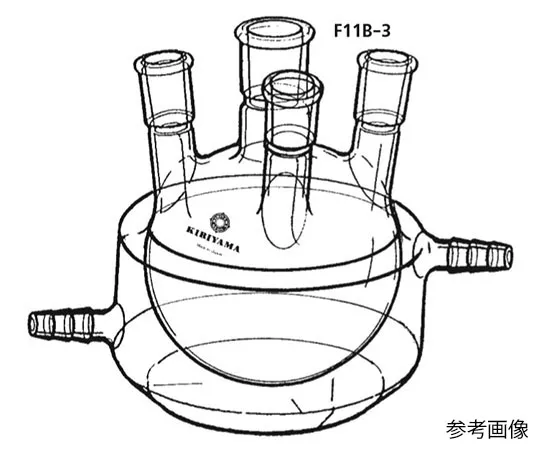 63-4256-93 Four-neck Mantle Flask 300mL F11B-3-1