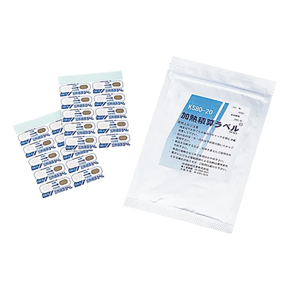 6-8593-01 Heating Label Irreversibility KS-80-20