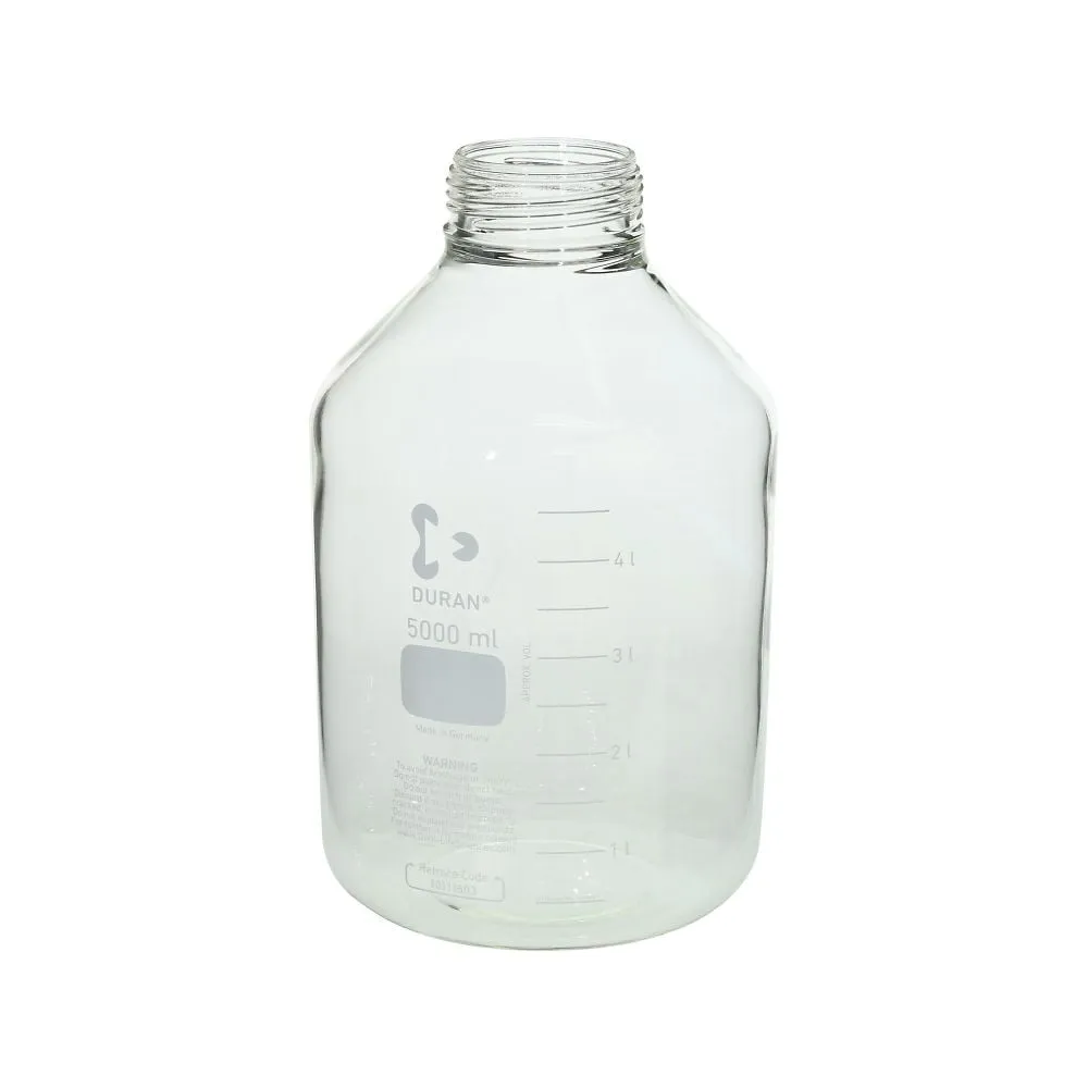 61-4425-15 Screw Cap Bottle Wide-Mouth with Blue Cap 5L 017250-50005