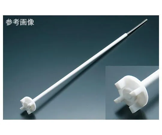 62-7029-41 Iron Centered PTFE Coated Stirring Rods (Disk Type) (Total Length 425 x Geta Width 7.5) NR2569-001