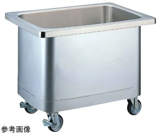 67-6893-42 Sugiko Stainless Steel Tank (Dust Cart) Small TO-501N-S