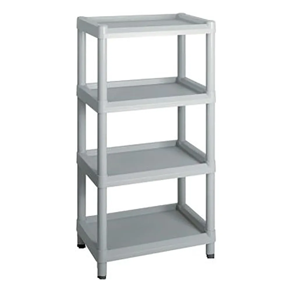 3-6641-10 Mobile Easy Cart (Tall Type/Regular 31) Gray 4 Stages ME31K