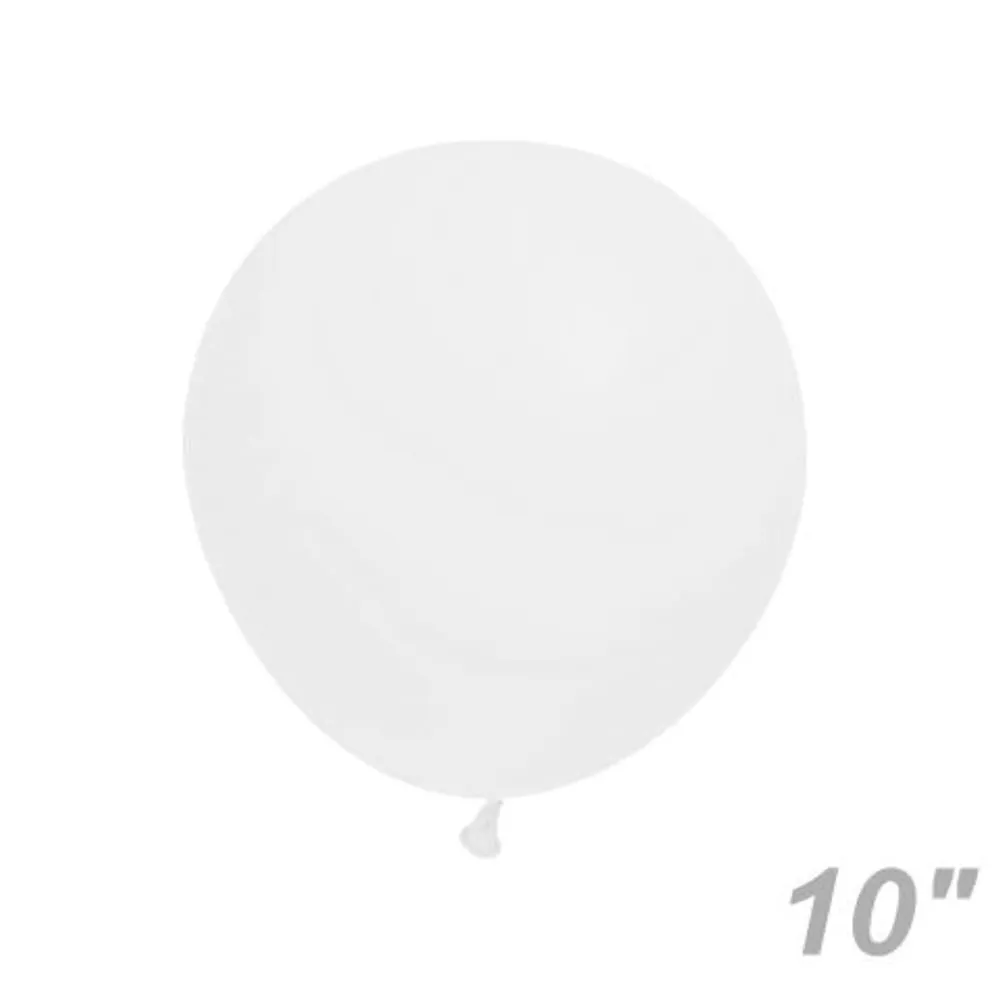 3-3318-21 Rubber Balloon White 1 Pack (100 Pieces) ELT04745