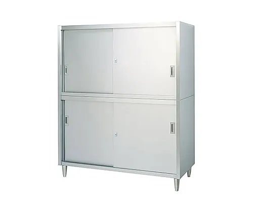 61-0013-51 With Storage Adjust (Stainless Steel (SUS430), 2 Stages Type, Upper And Lower Stainless Steel Door Specification) 900 x 450 x 1750 VA-9045