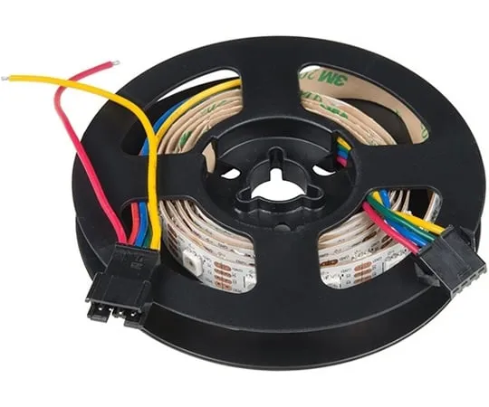 67-0420-91 LED RGB Strip - Addressable, 1m (APA102) COM-14015