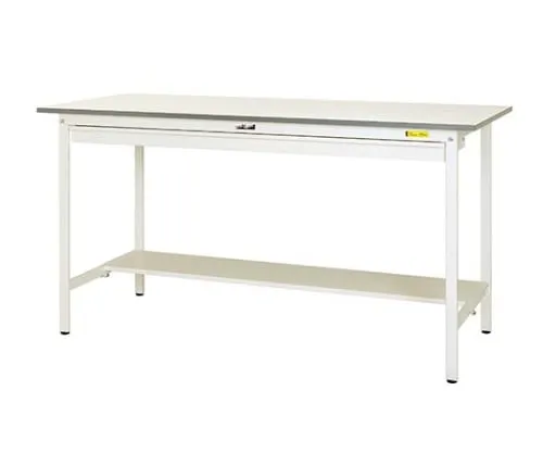 61-3745-24 Work Table 150 Series with Fixed Wide Drawer H950mm with Single-Sided Shelf Board SUPH-960WT-WW