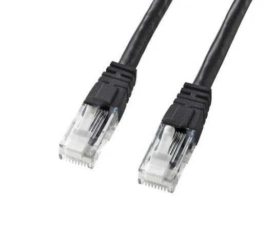 65-3891-75 0.5 m LAN cable (CAT6/fold protection/black) EA764BB-231A