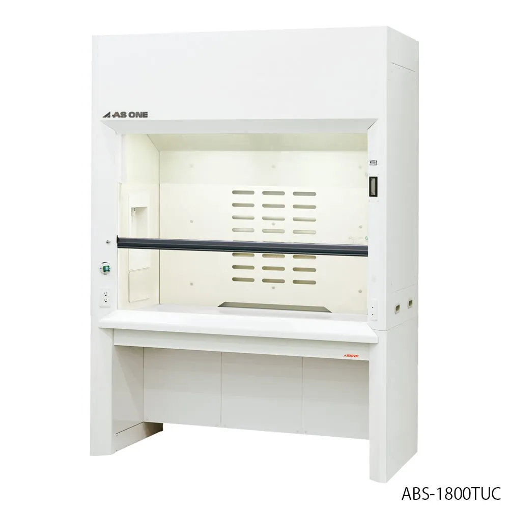 3-3924-21 Fume Hood (Dry Type Scrubber Overlay Type) Standard 1200 x 830 x 2550 mm ABS-1200TUC