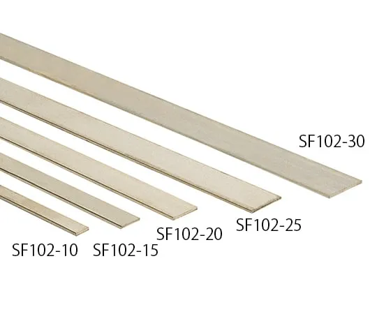 3-7972-01 Stainless Steel Plate (Stainless Steel SUS304) 10 x 1000mm Thickness 2mm SF102-10