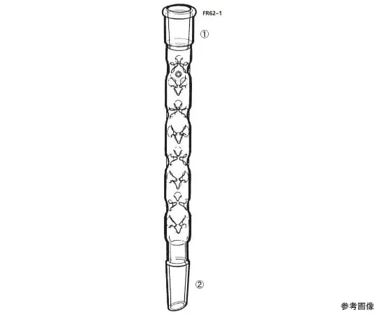 64-1064-23 Beagle fractionating tube FR62-1-1