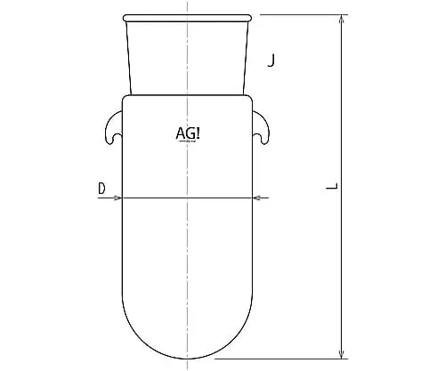 61-3629-44 Polymerization Flask 1000mL 3270-1-12M