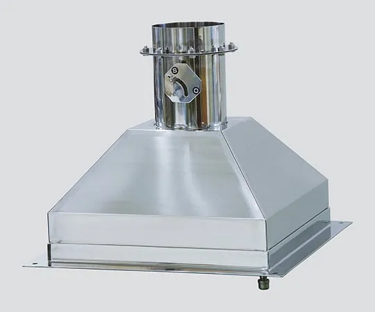 3-3992-01 Stainless Steel Ceiling-Hood with Volume Damper 250 x 250 x 150 TH-250