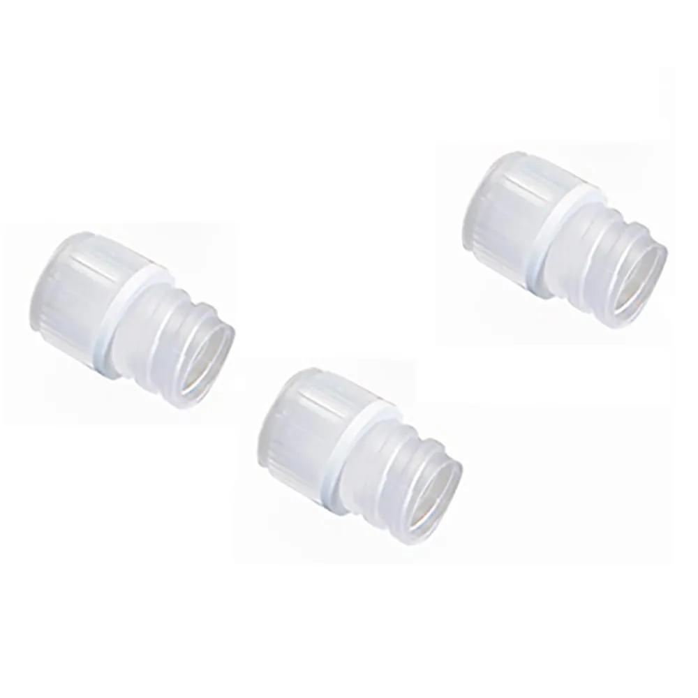 3-7008-11 Cap for Sample Tube (Inner Screw) Natural 1000 Pcs T500NOS