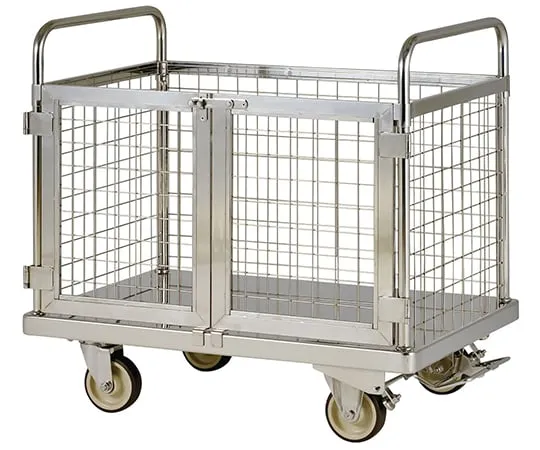 64-0785-61 Truck with wire mesh (with foot brake) MD-9060D-FB