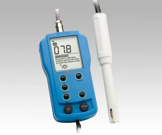 1-3538-01　［Discontinued］Portable pH Meter HI 9811-5N  (Blue)　HI9811-5N