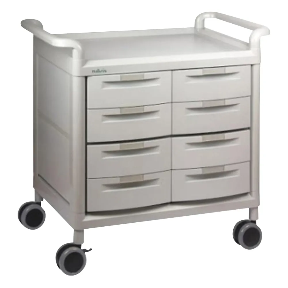7-1087-03 Mobile Store Cart Shallow Type 8 Pieces MS24D