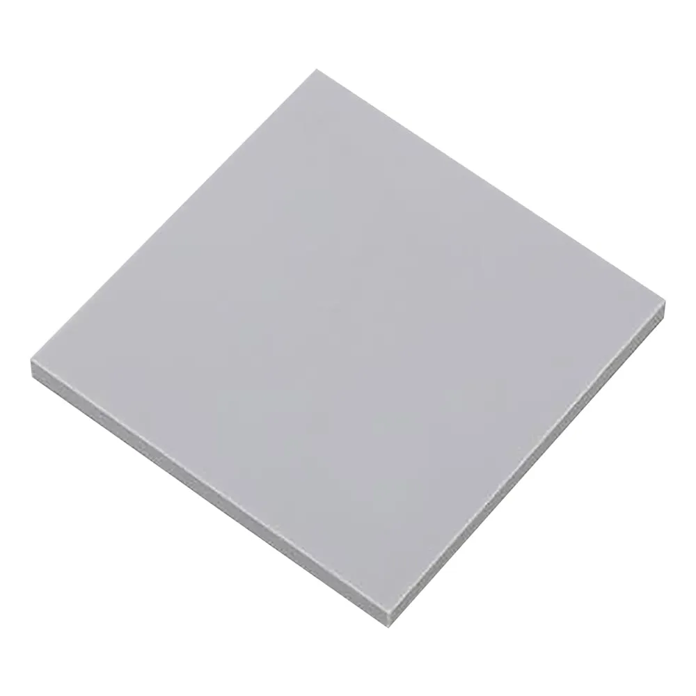 2-9209-01 Resin Board Vinyl Chloride Boarde PVCG-050501 495mm x 495mm 1mm -
