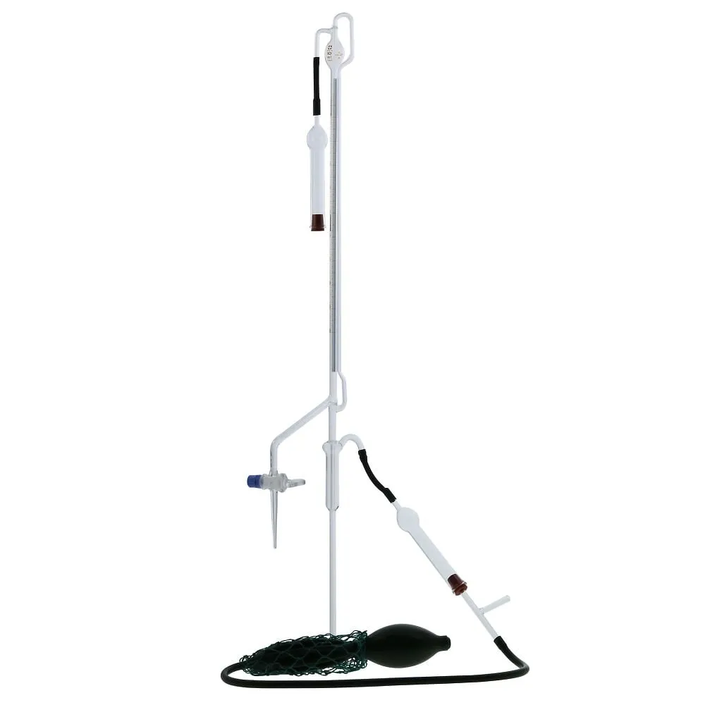 61-4413-23 Automatic Burette Super Grade for Rubber Plug Blue Vein with Glass Cock 10mL 022170-10