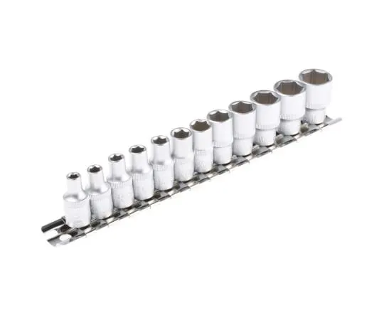 63-4633-52 RS PRO 12 Piece Socket Set, 1/4 in Square Drive 487-113