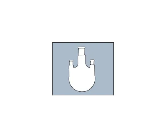 61-9727-17 Common Sliding 3 Neck Round-Bottom Flask 500mL Side Tube Angle 0° 4960FK500-15