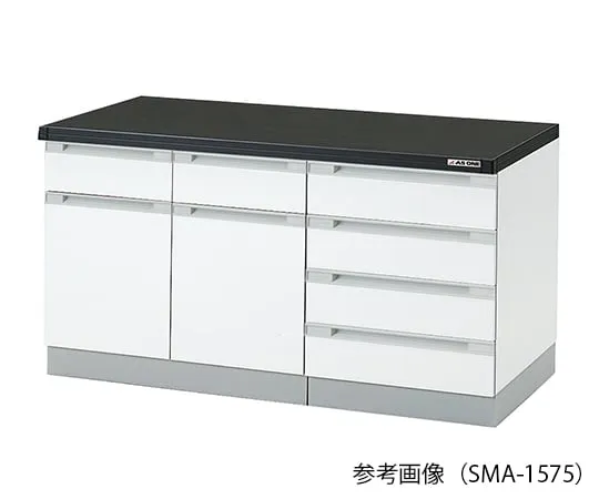 3-5829-21 Side Laboratory Bench (Wooden Type) 1200 x 750 x 800mm SMA-1275