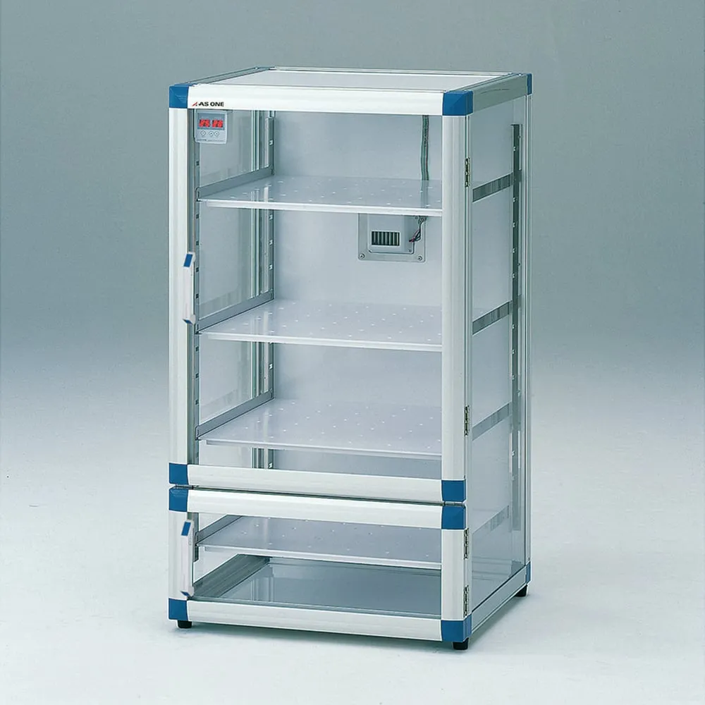 1-7523-51 Frost Dry Desiccator 574 x 611 x 1020mm Reinforced Plastic Shelf N-BG-1PA