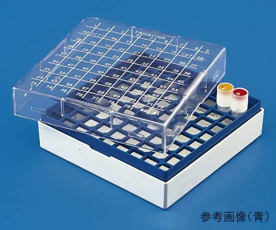 62-2937-59 Cryo Box 1.0/1.8ml Blue 25 Pieces 524000-B 524000-B