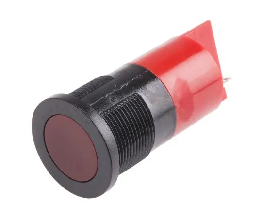 63-4587-37 RS PRO Red Indicator, 24 V ac/dc, 22mm Mounting Hole Size, Solder Tab Termination 211-645