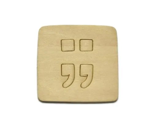 61-7391-52 Shnavenia Blanking Characters ;; Period Comma SB45-15