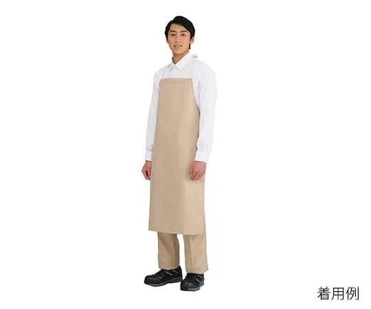 3-8759-01 Flame-Retardant Apron NX 98 x 58mm MT480-BE